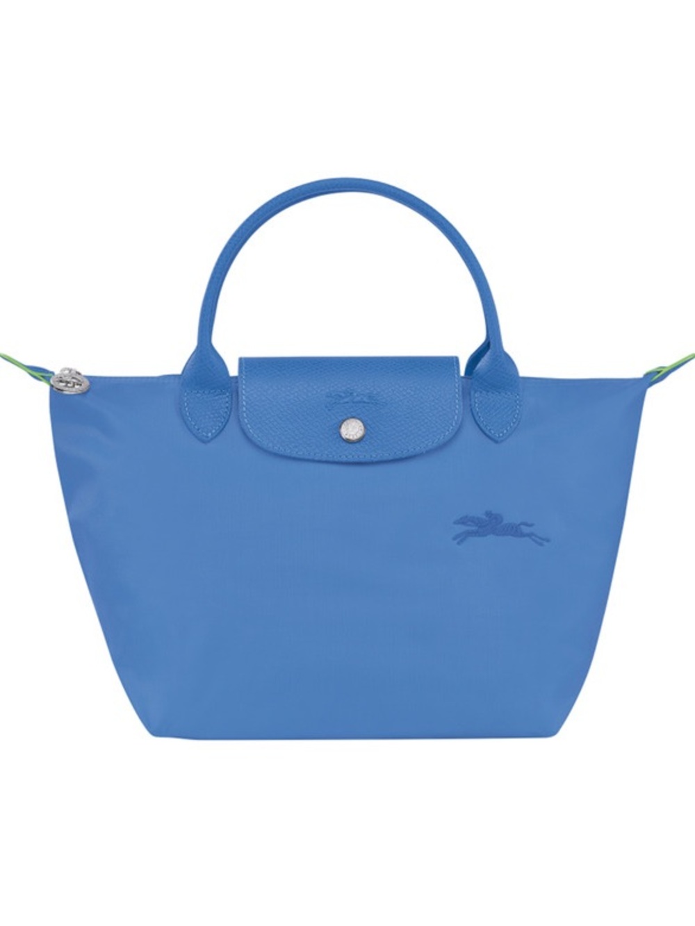 Longchamp Small Top-Handle Tote in Bright Blue